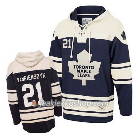 Miehille NHL Toronto Maple Leafs James Van Riemsdyk 21 Sininen Sawyer Hooded Sweatshirt